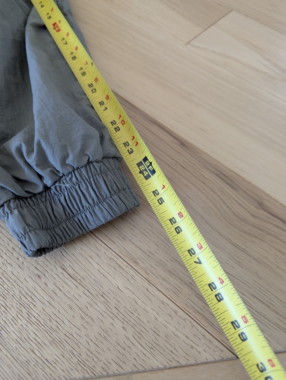WILO the Label Parachute Jogger Pants in Sage Anthropologie High Rise - Picture 6 of 8
